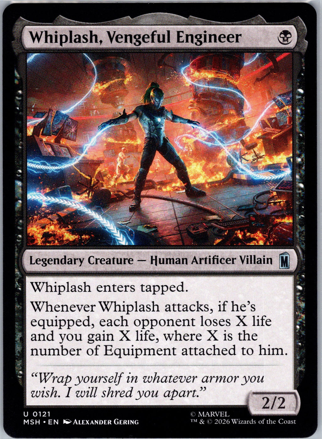 Whiplash, Vengeful Engineer