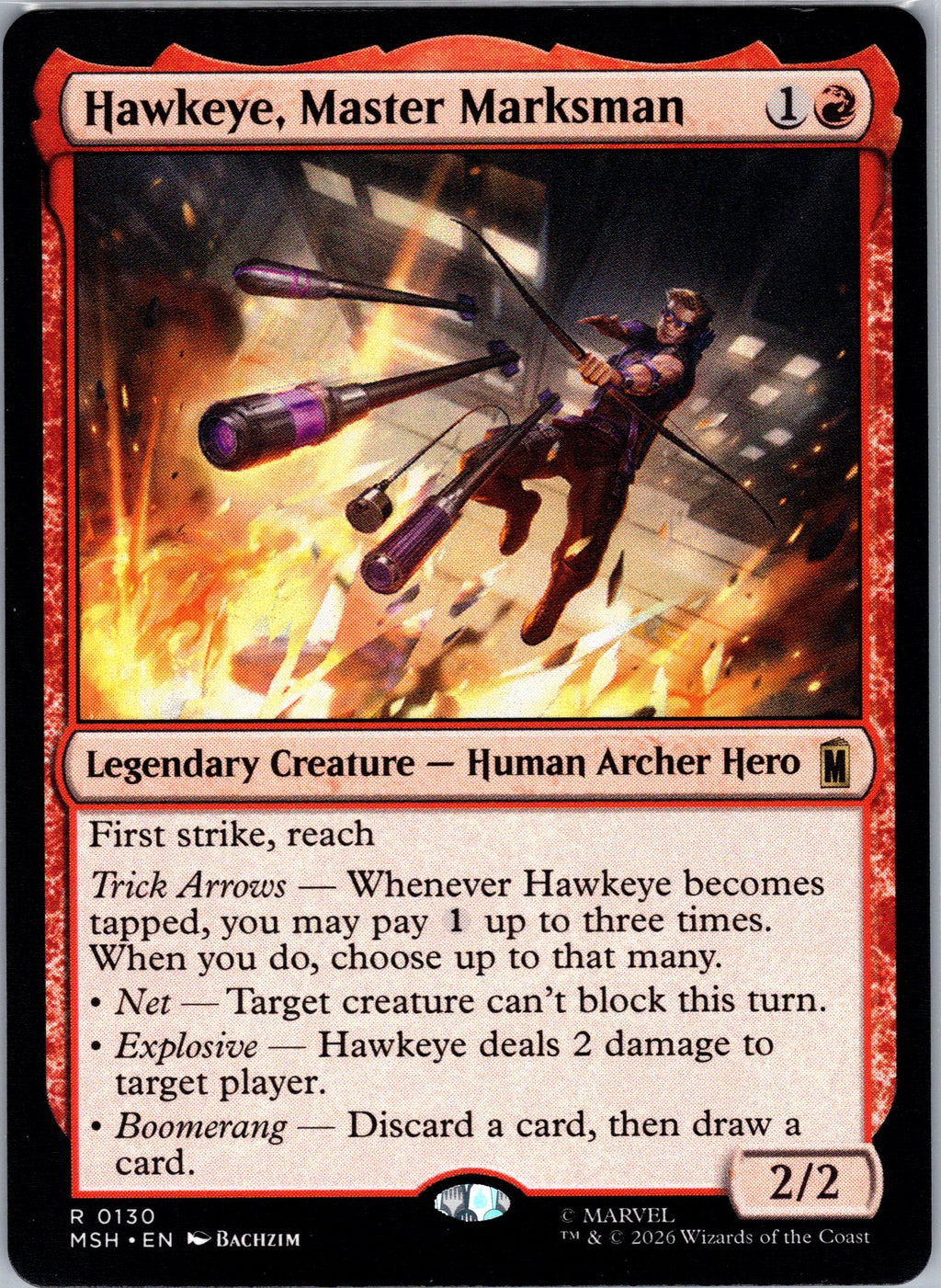 Hawkeye, Master Marksman