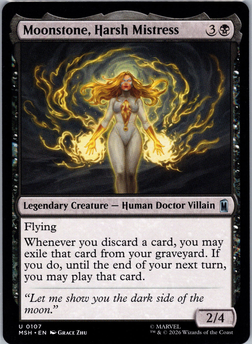 Moonstone, Harsh Mistress