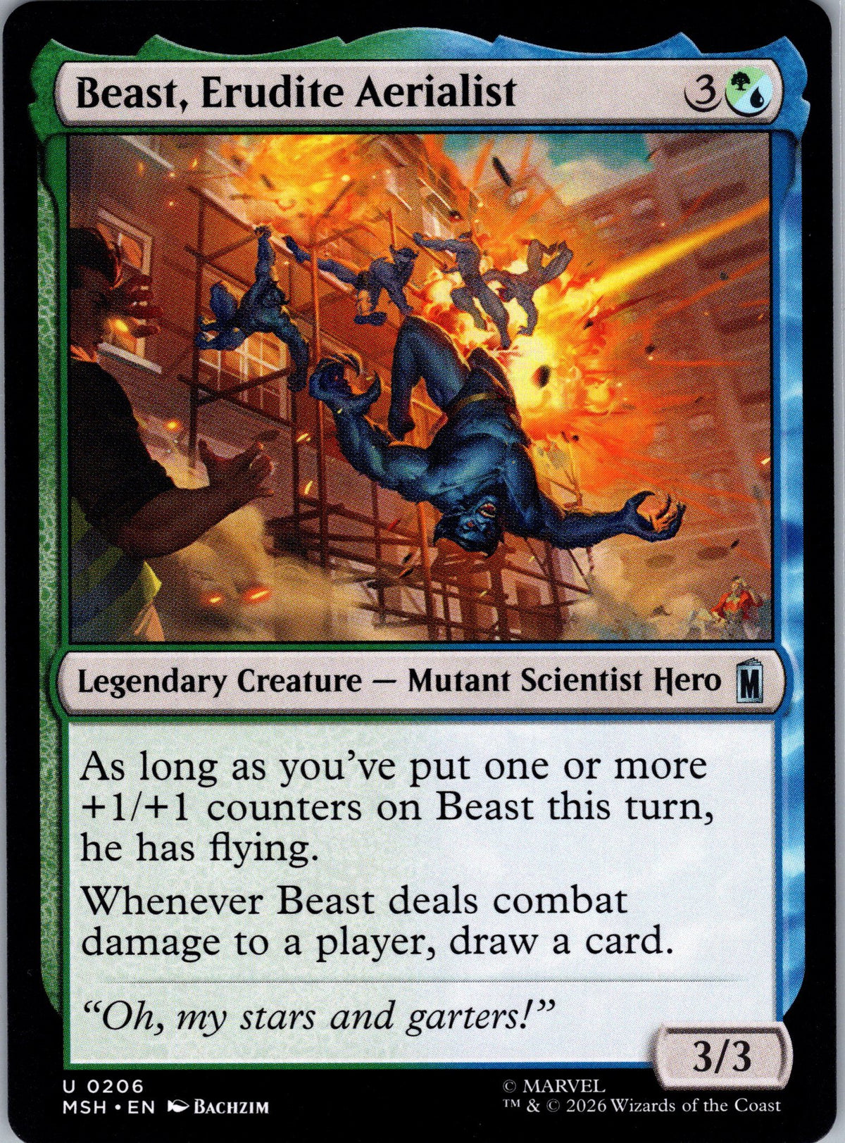 Beast, Erudite Aerialist