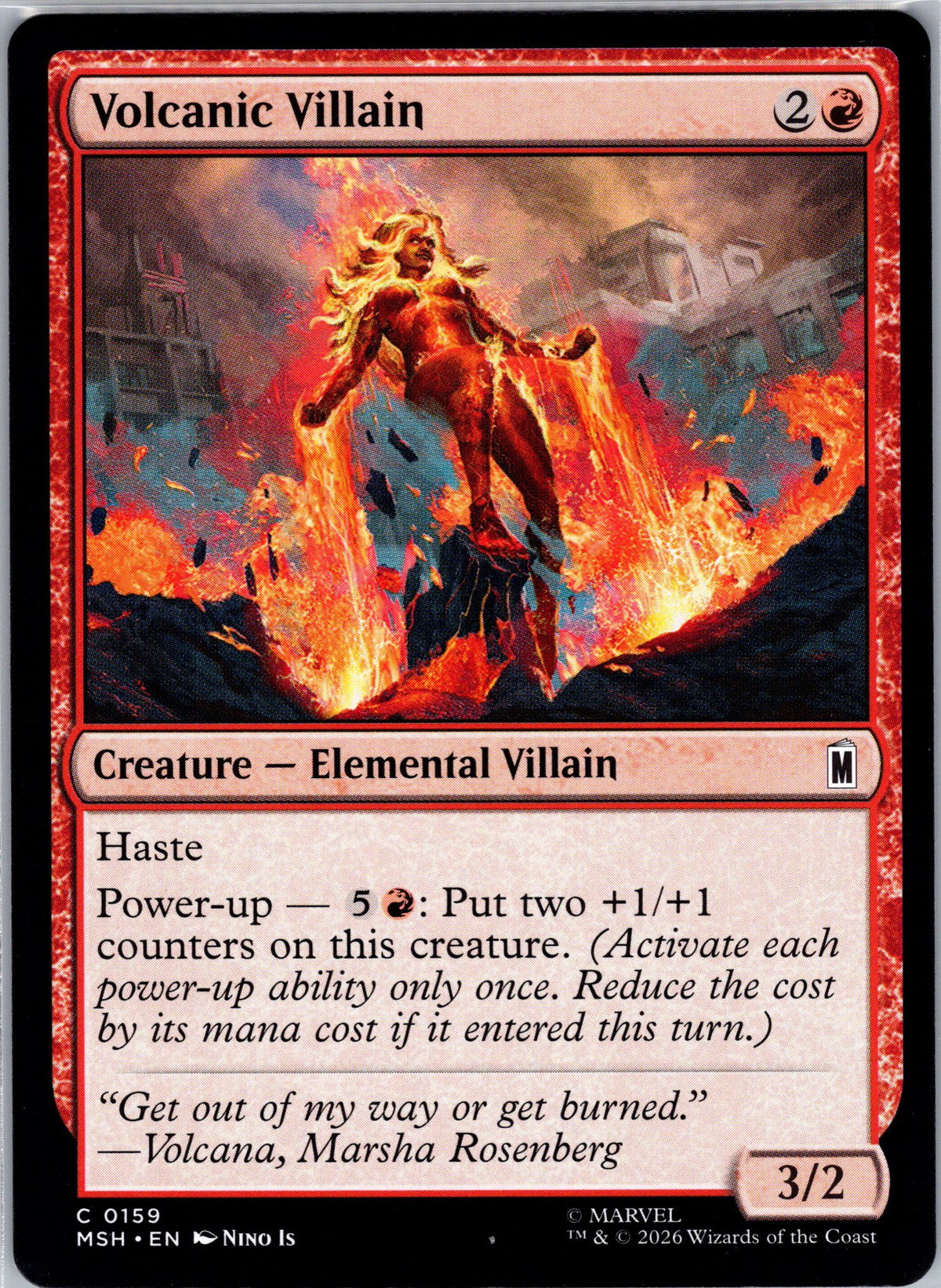 Volcanic Villain