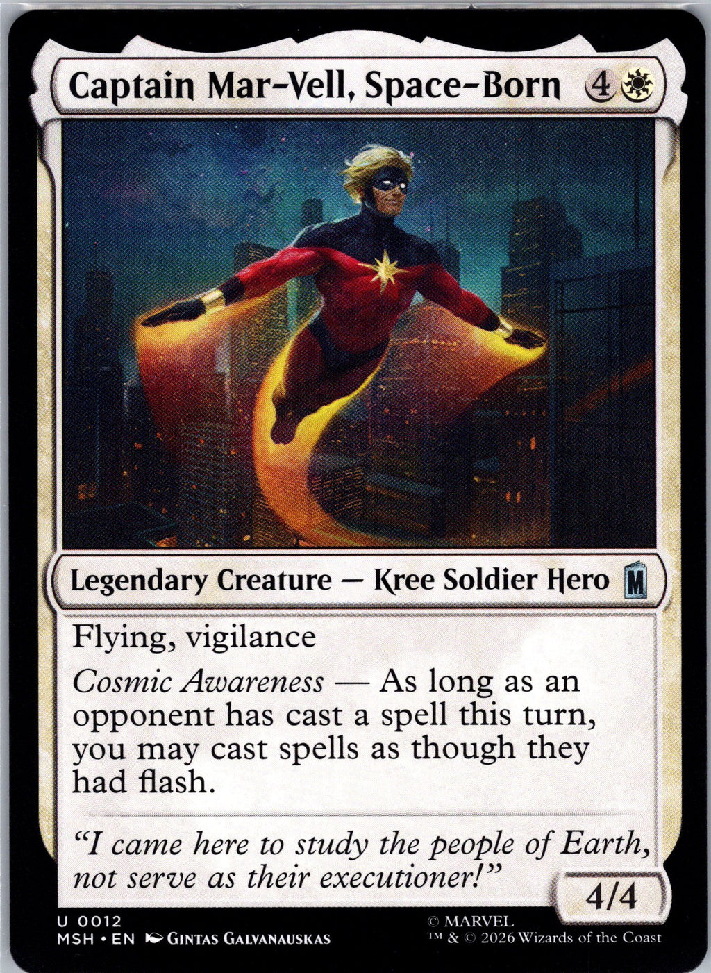 Captain Mar-Vell, Space-Born