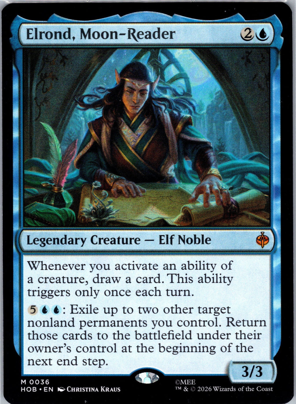 Elrond, Moon-Reader