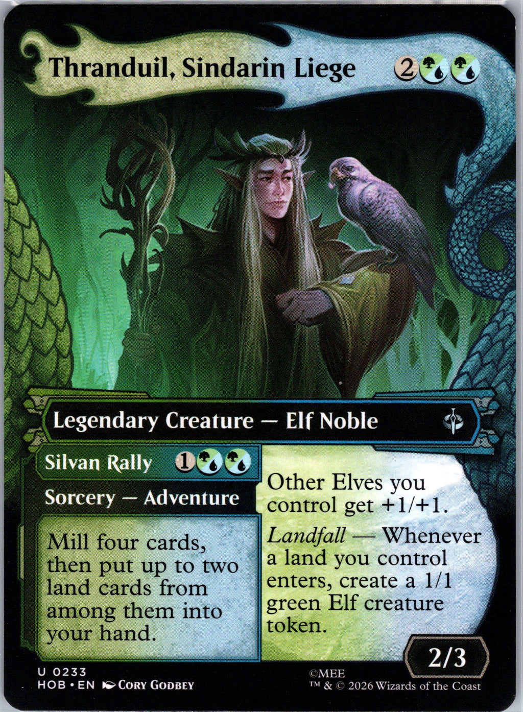Thranduil, Sindarin Liege (Showcase)