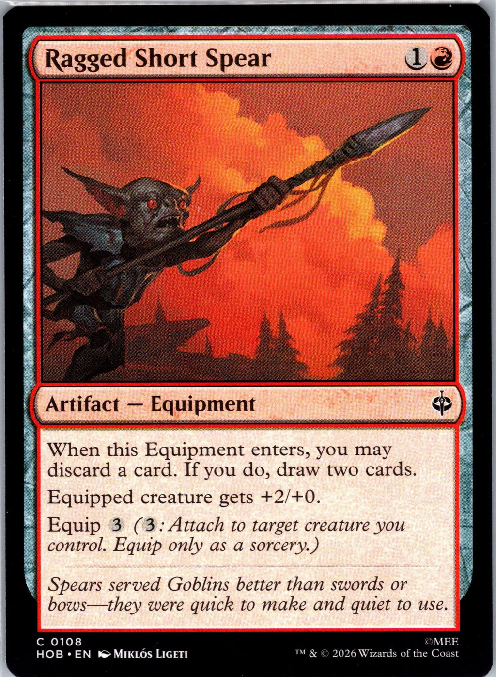 Ragged Short Spear