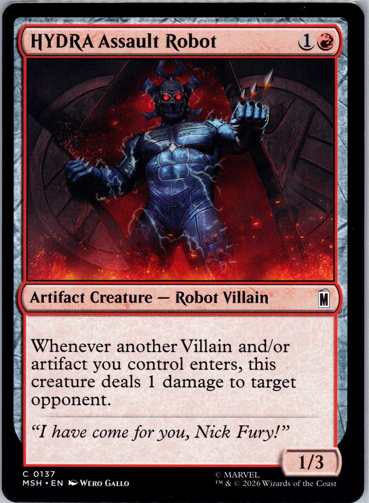 HYDRA Assault Robot