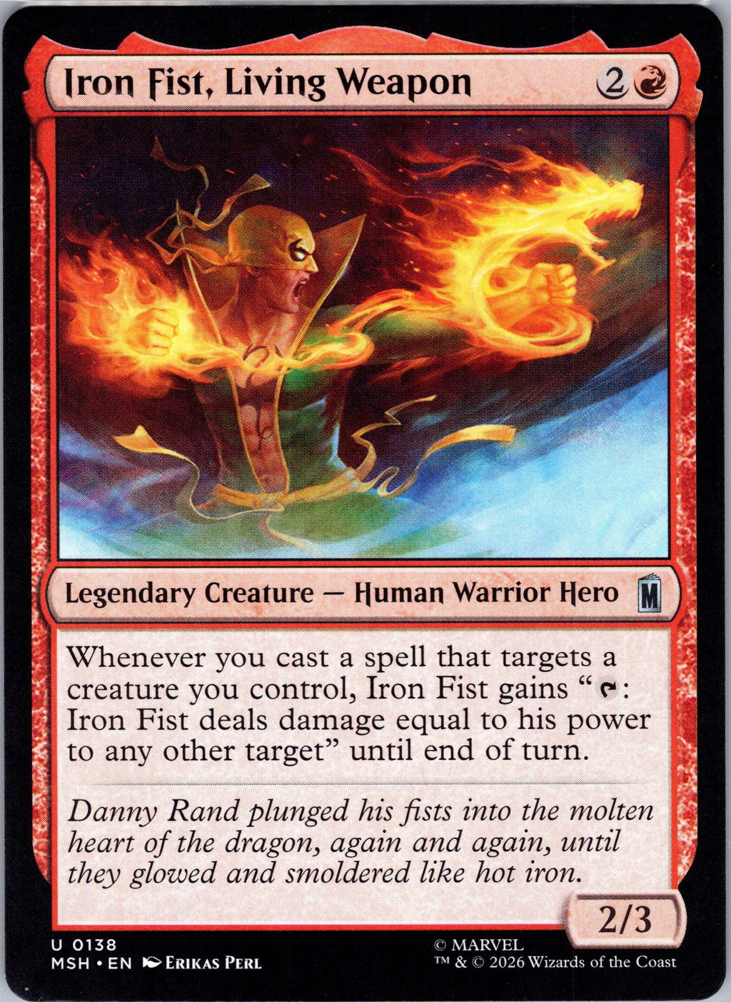 Iron Fist, Living Weapon