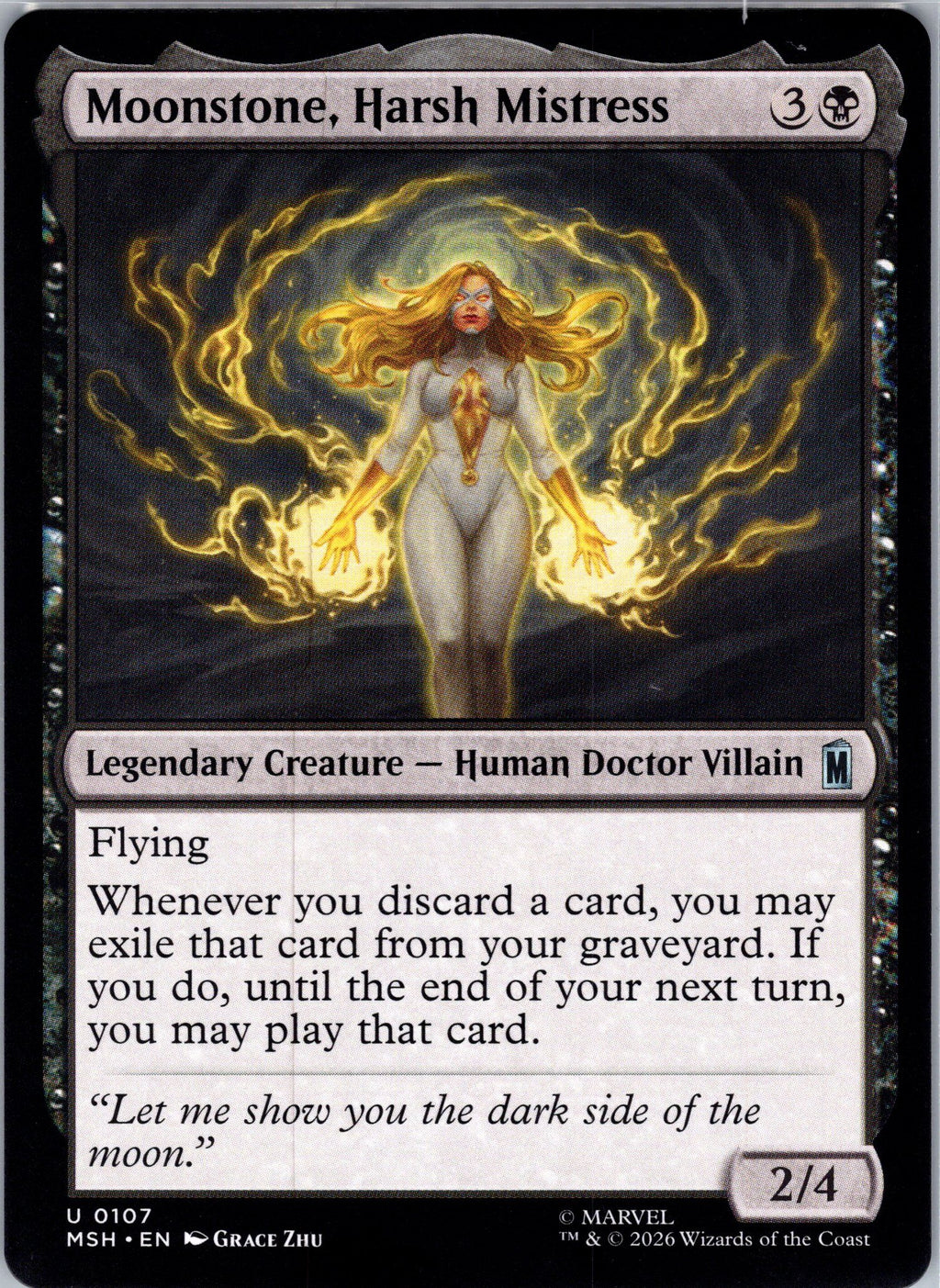 Moonstone, Harsh Mistress