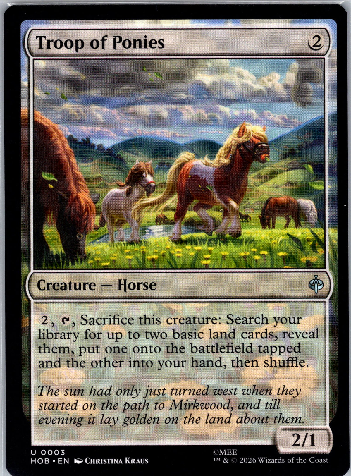 Troop of Ponies