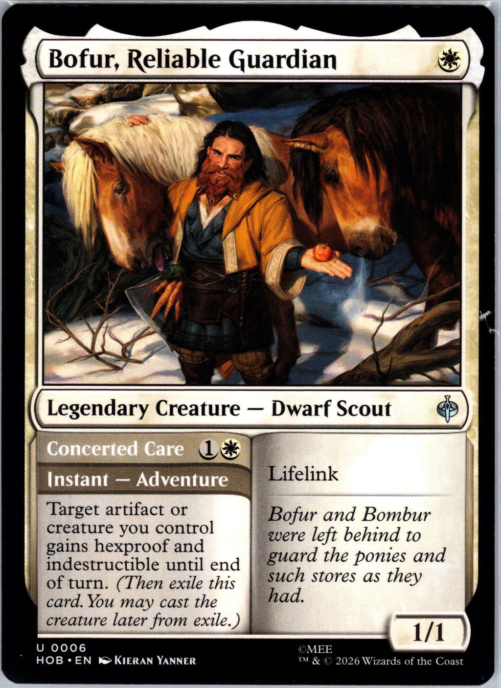 Bofur, Reliable Guardian