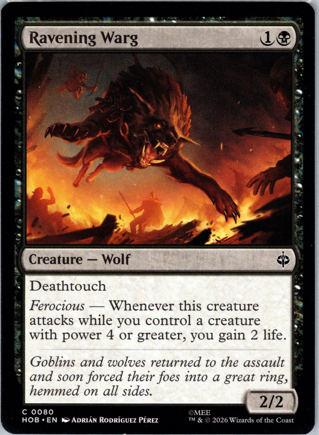 Ravening Warg