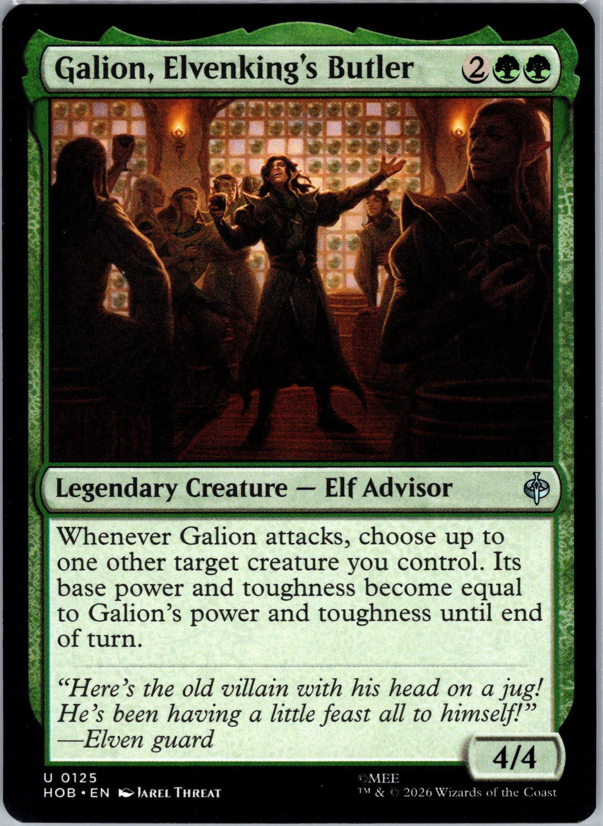 Galion, Elvenking's Butler