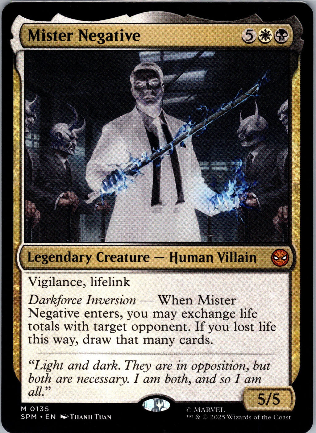 Mister Negative