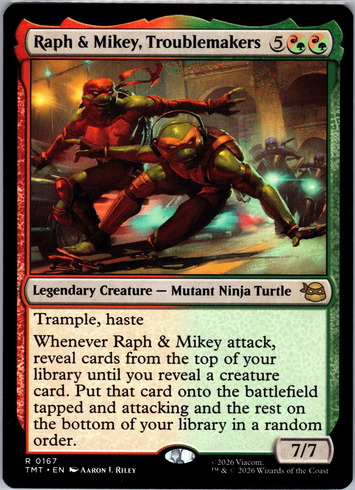 Raph & Mikey, Troublemakers