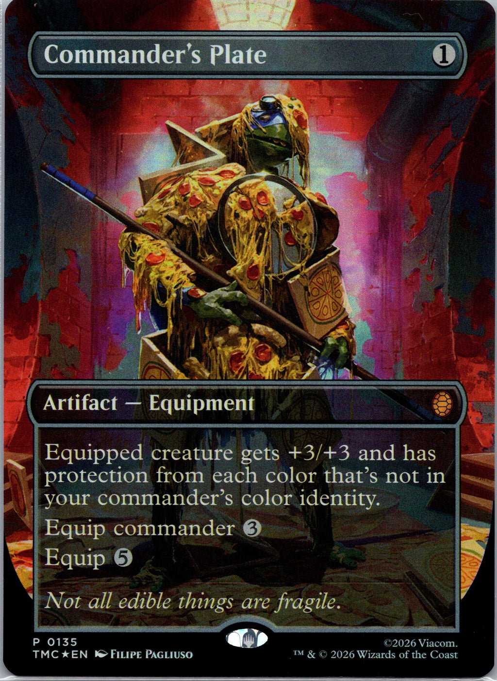 Commander's Plate (Borderless)