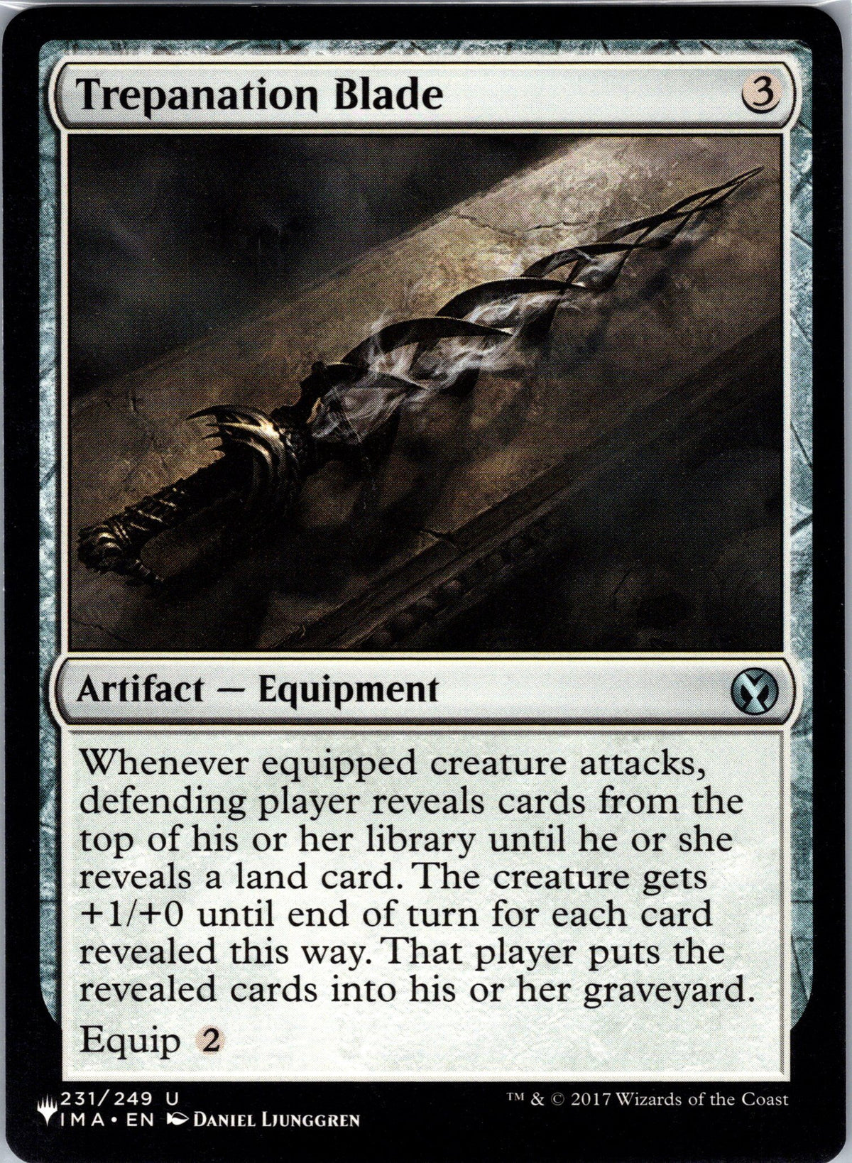 Trepanation Blade