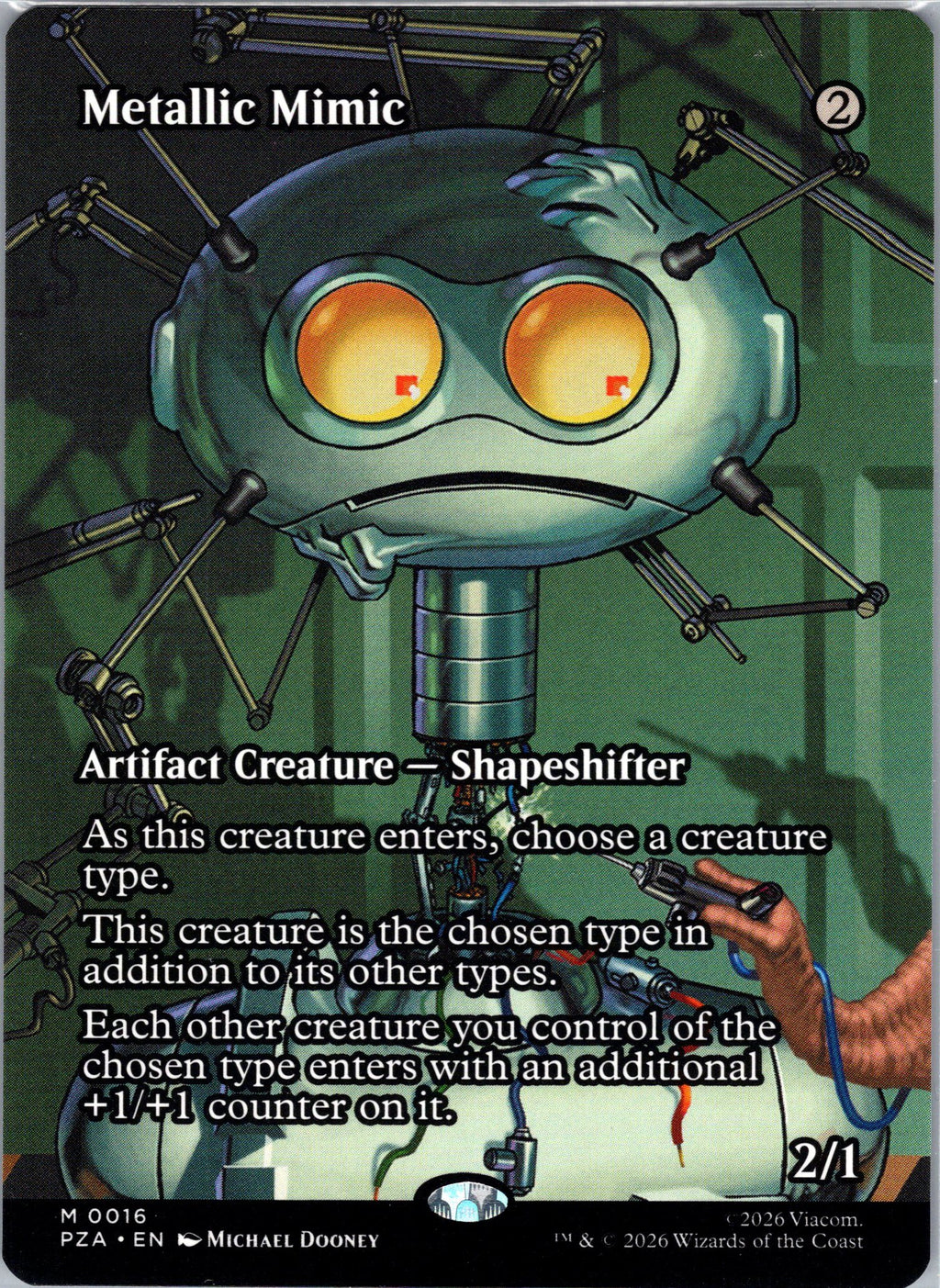 Metallic Mimic (Borderless)