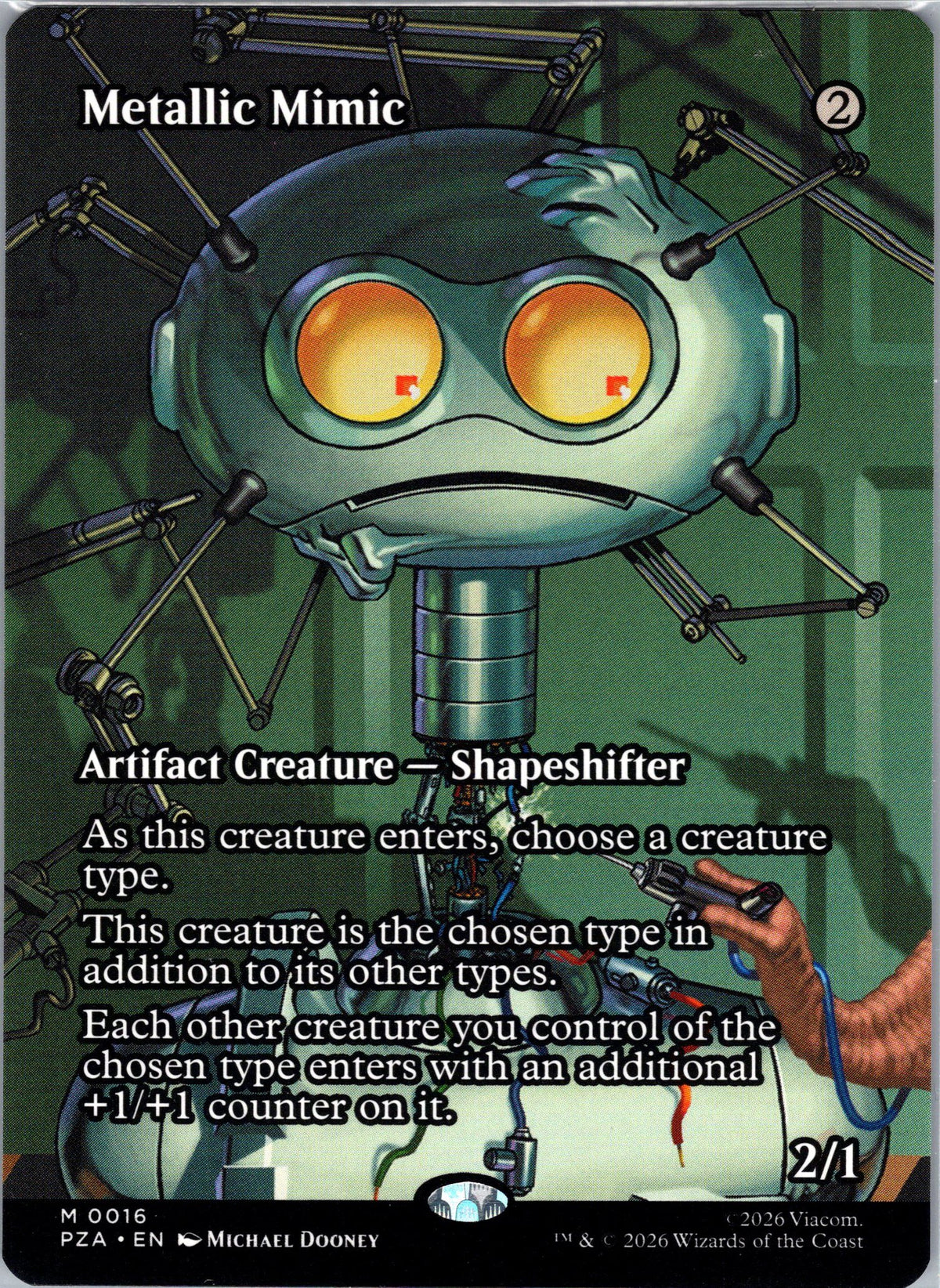 Metallic Mimic (Borderless)