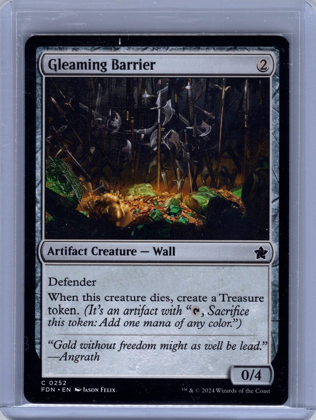 Gleaming Barrier