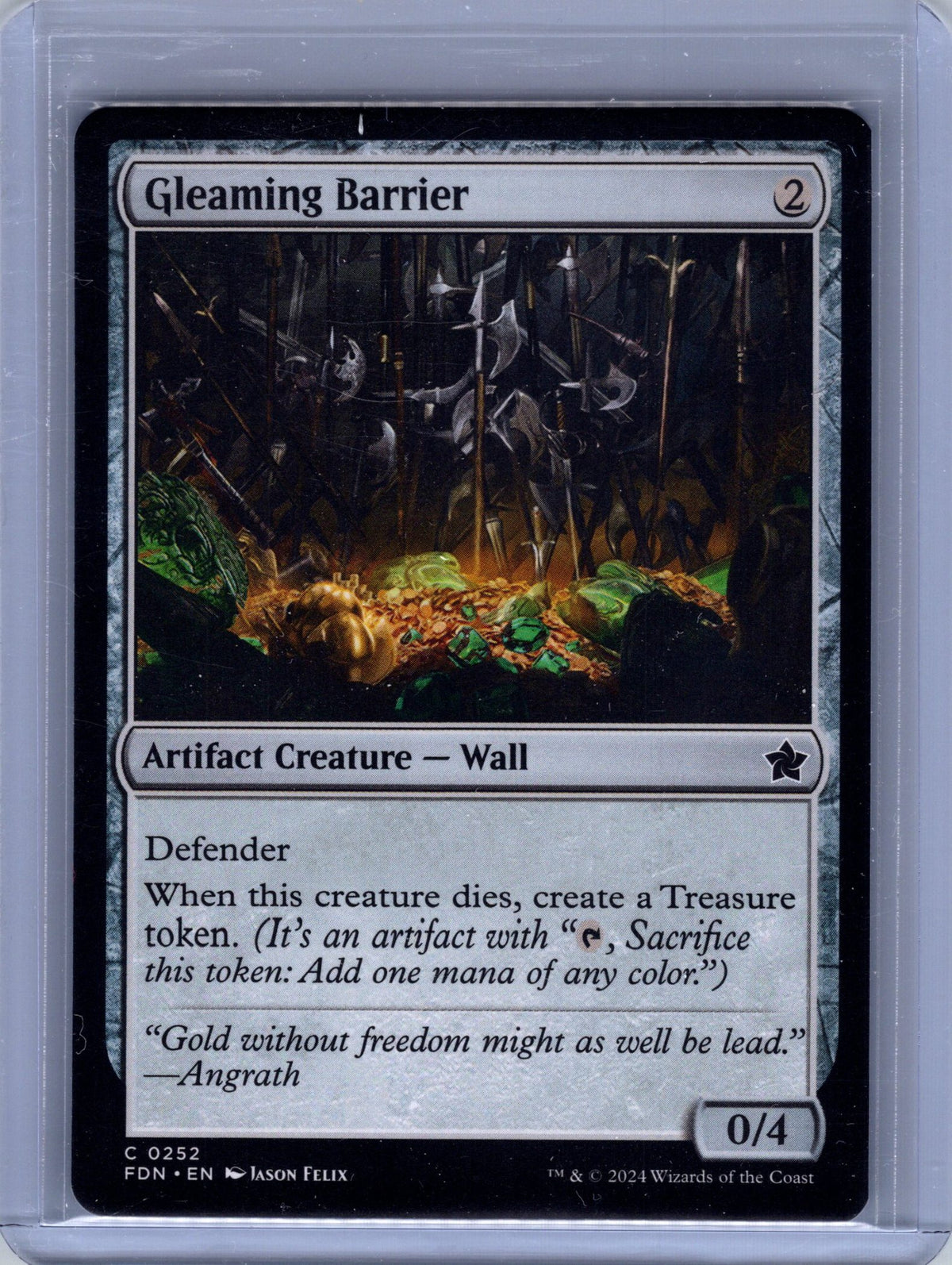Gleaming Barrier