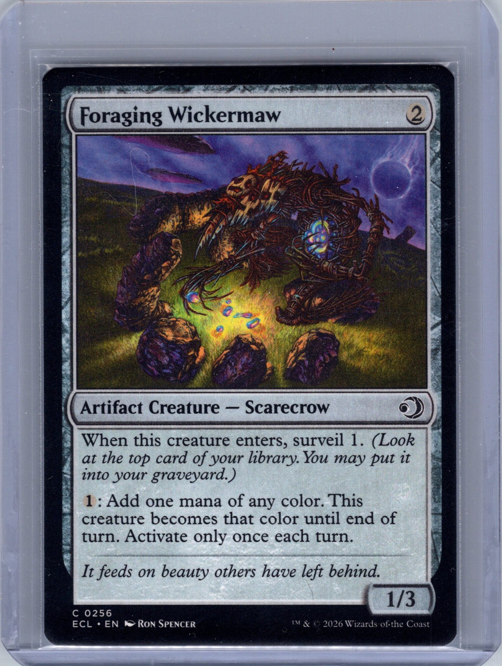 Foraging Wickermaw