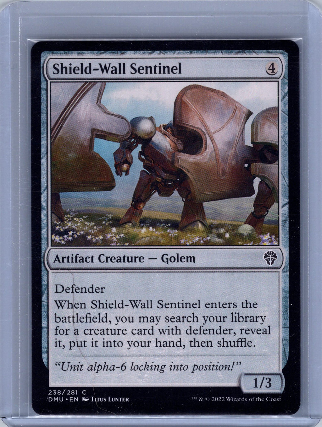 Shield-Wall Sentinel