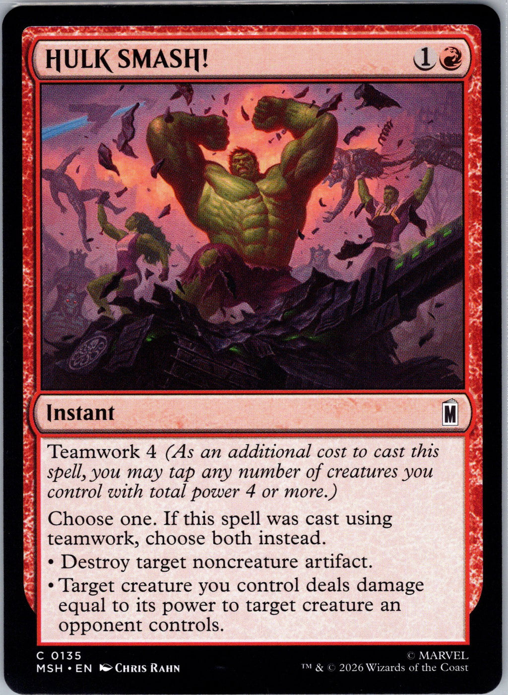 HULK SMASH!