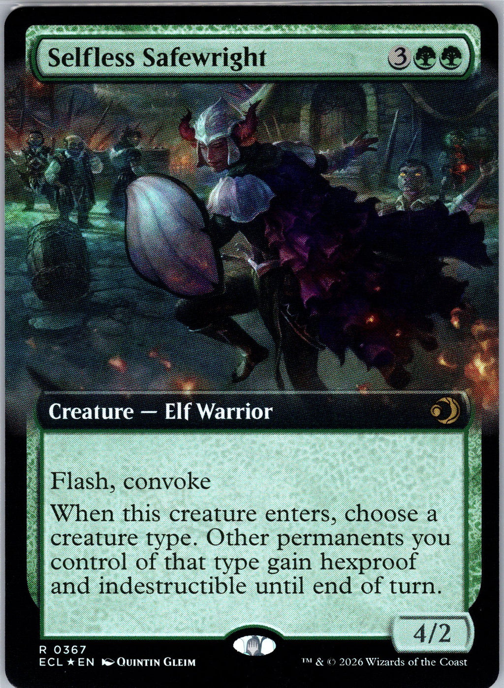 Selfless Safewright (Extended Art)