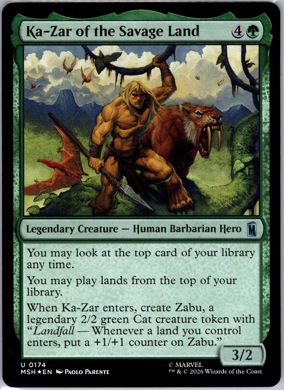 Ka-Zar of the Savage Land