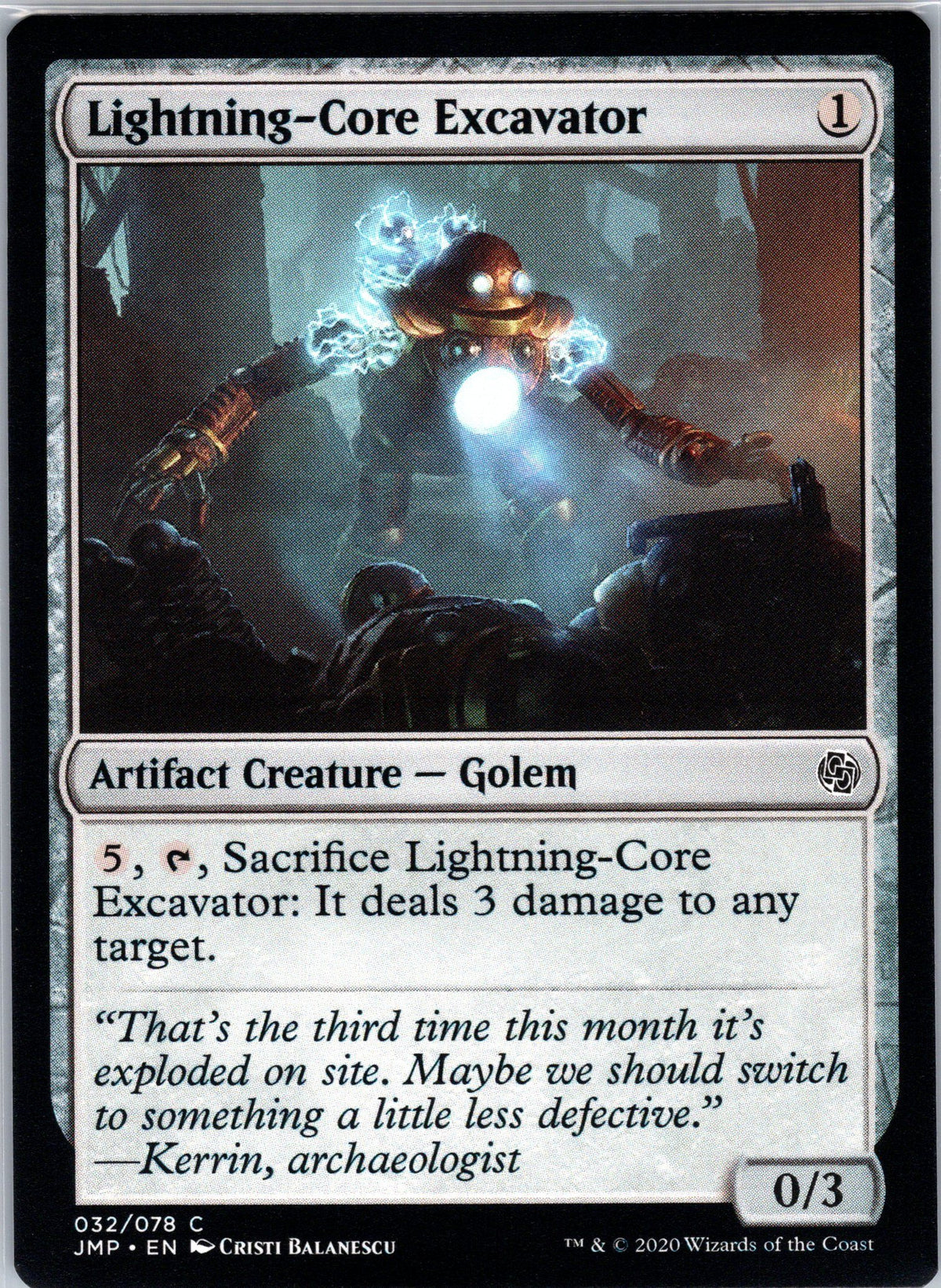 Lightning-Core Excavator