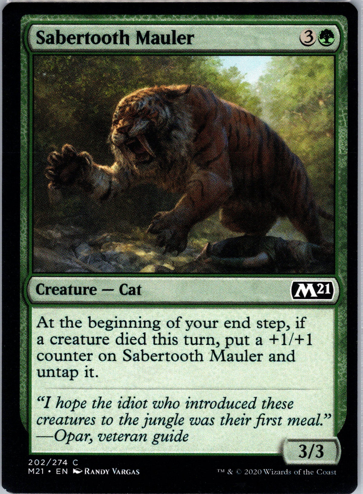 Sabertooth Mauler