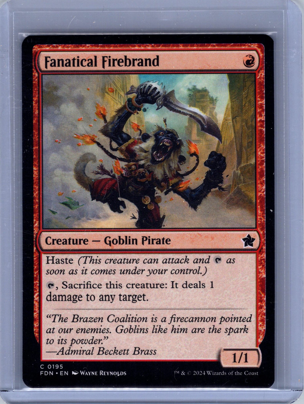 Fanatical Firebrand