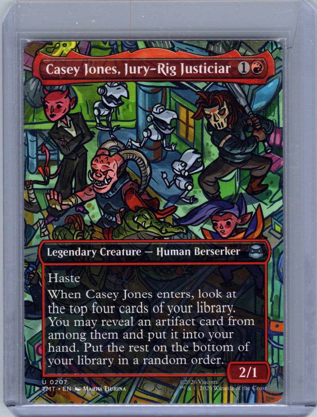 Casey Jones, Jury-Rig Justiciar (Borderless)