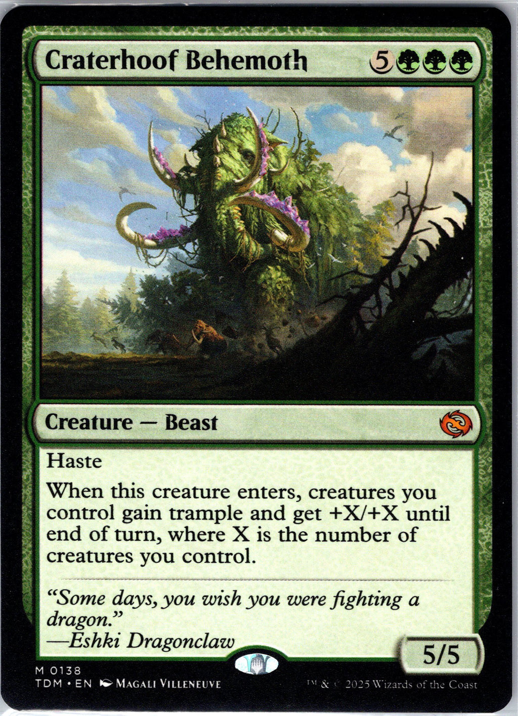 Craterhoof Behemoth