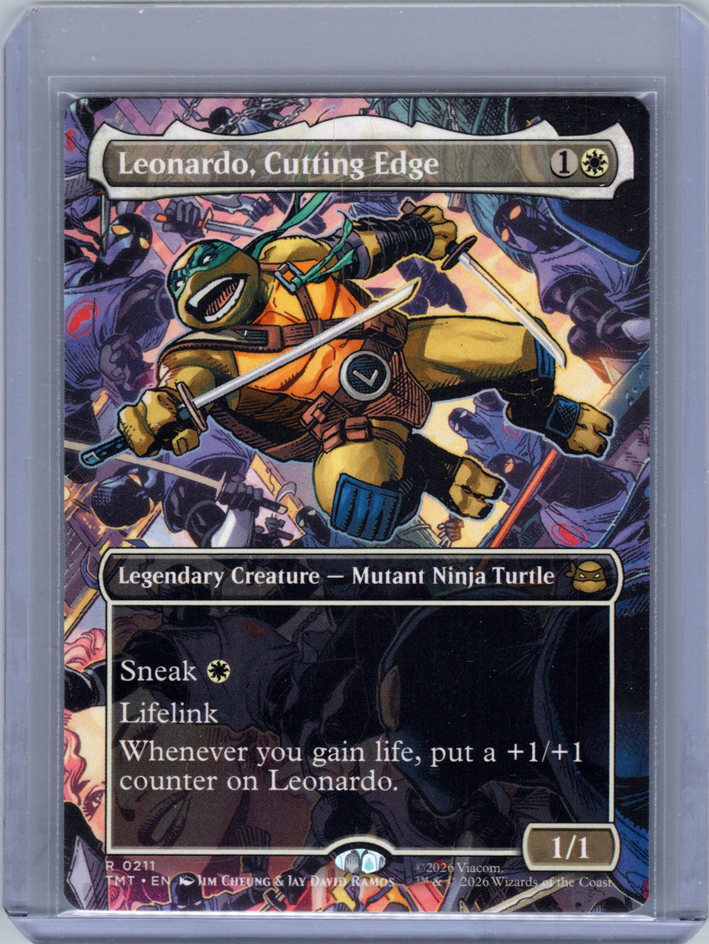 Leonardo, Cutting Edge (Borderless)
