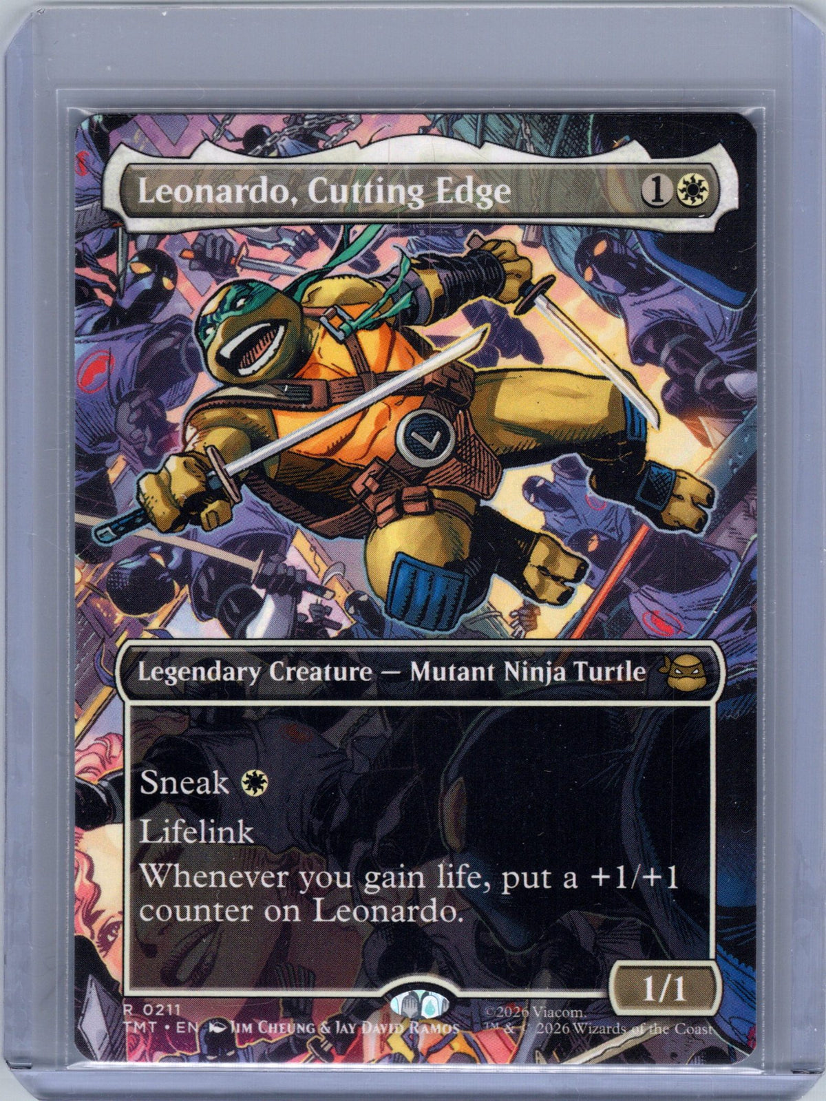 Leonardo, Cutting Edge (Borderless)