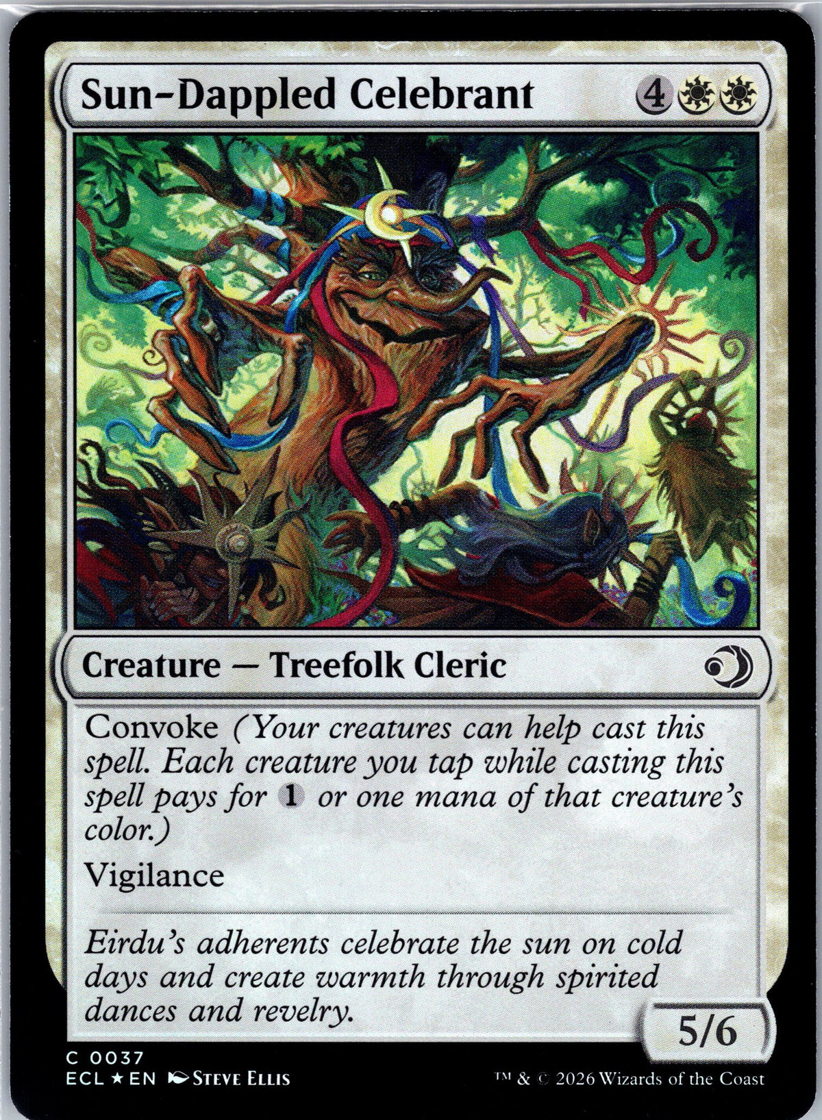 Sun-Dappled Celebrant