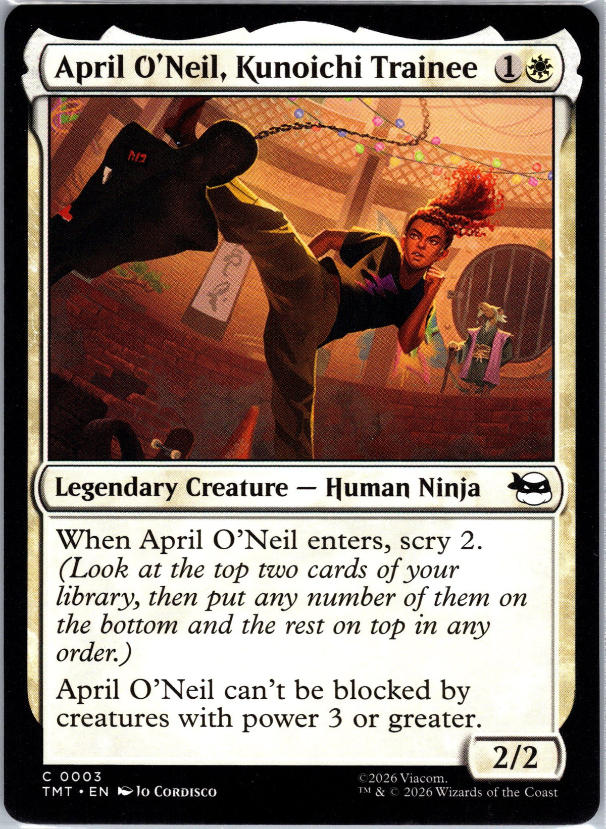 April O'Neil, Kunoichi Trainee
