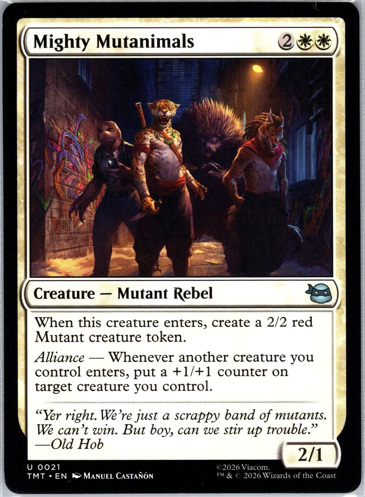 Mighty Mutanimals
