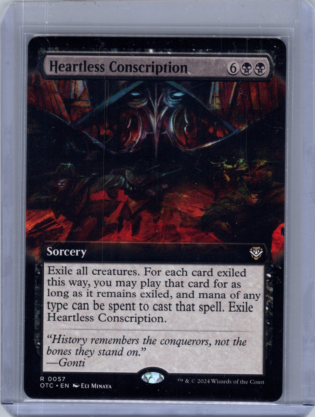 Heartless Conscription (Extended Art)
