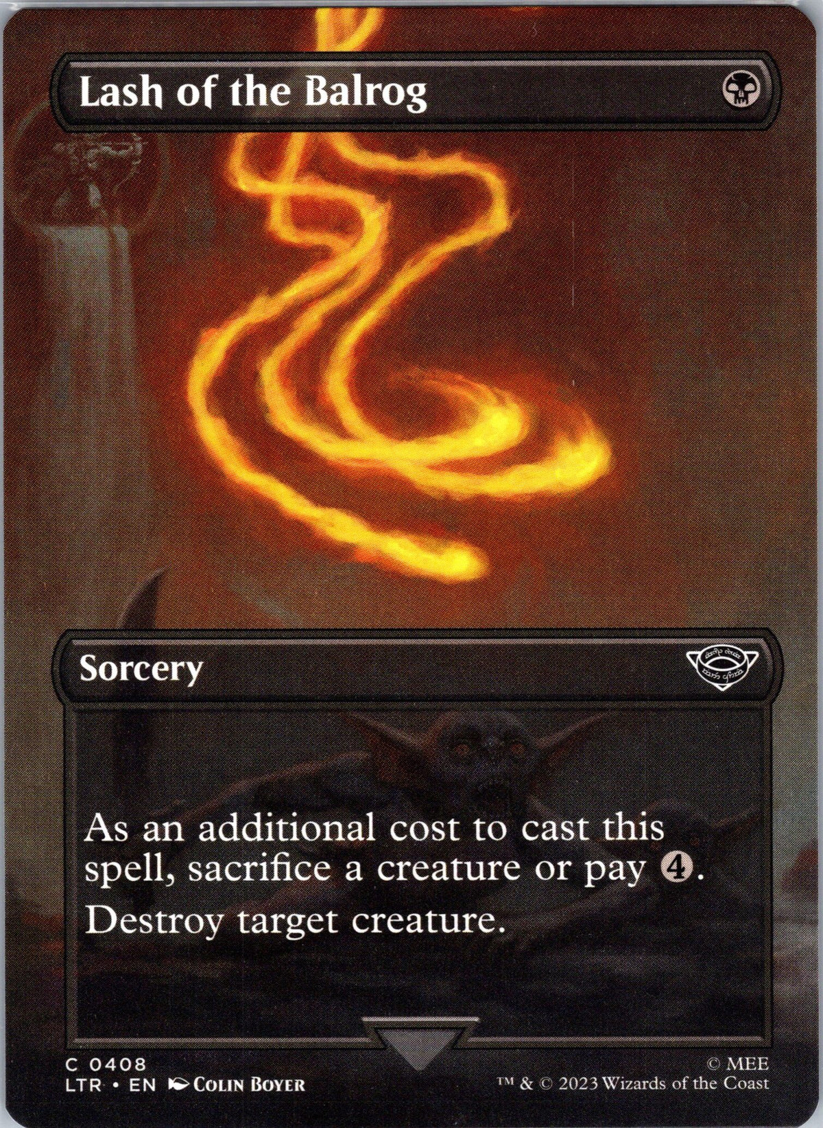 Lash of the Balrog (Borderless)