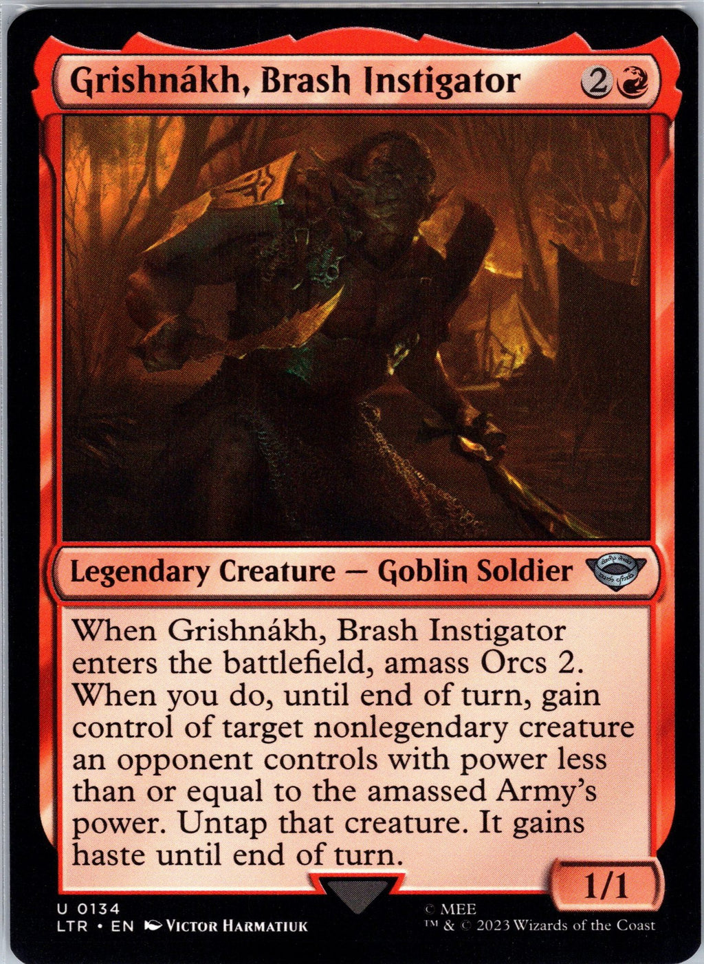 Grishnakh, Brash Instigator