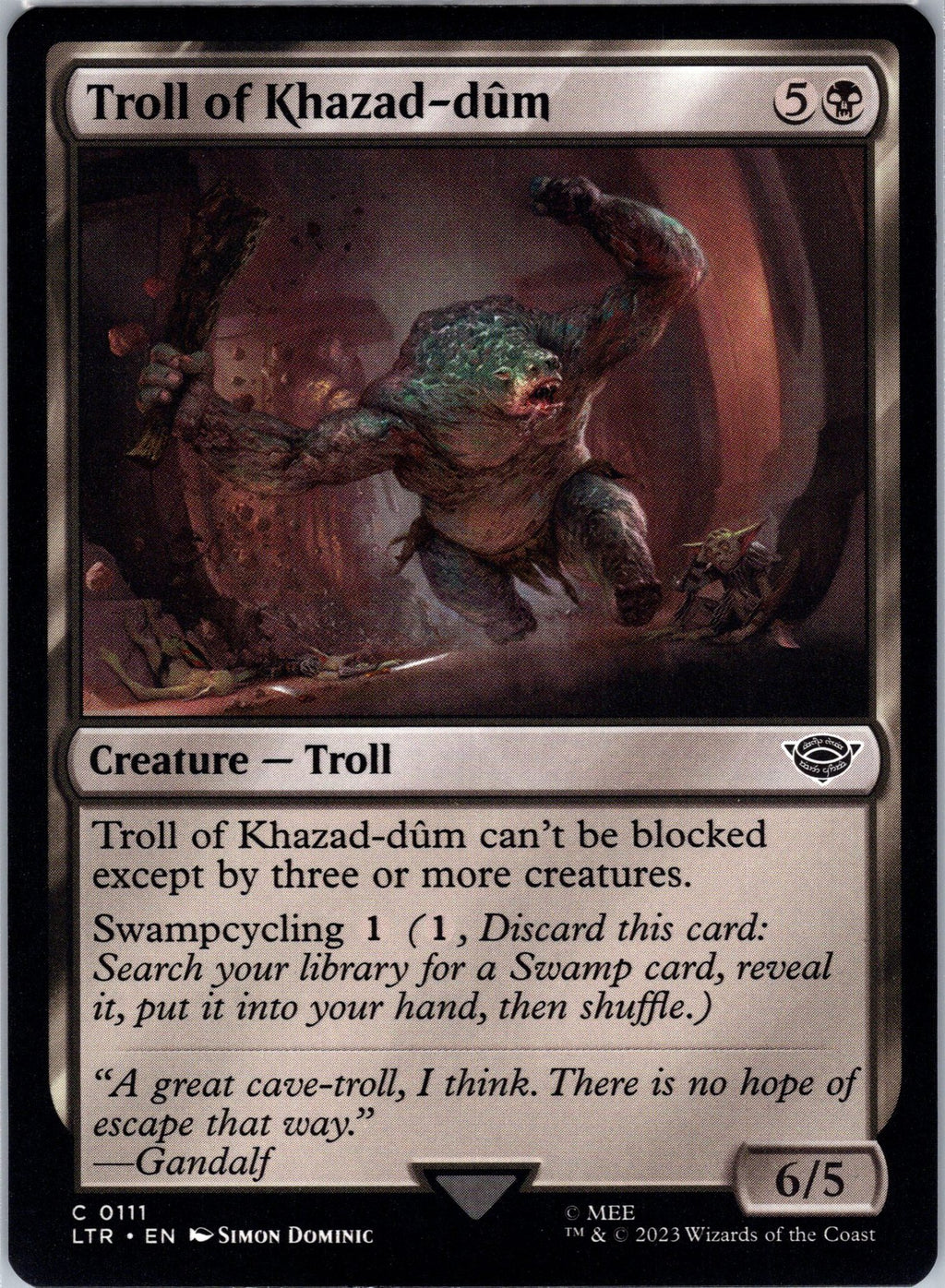 Troll of Khazad-dum