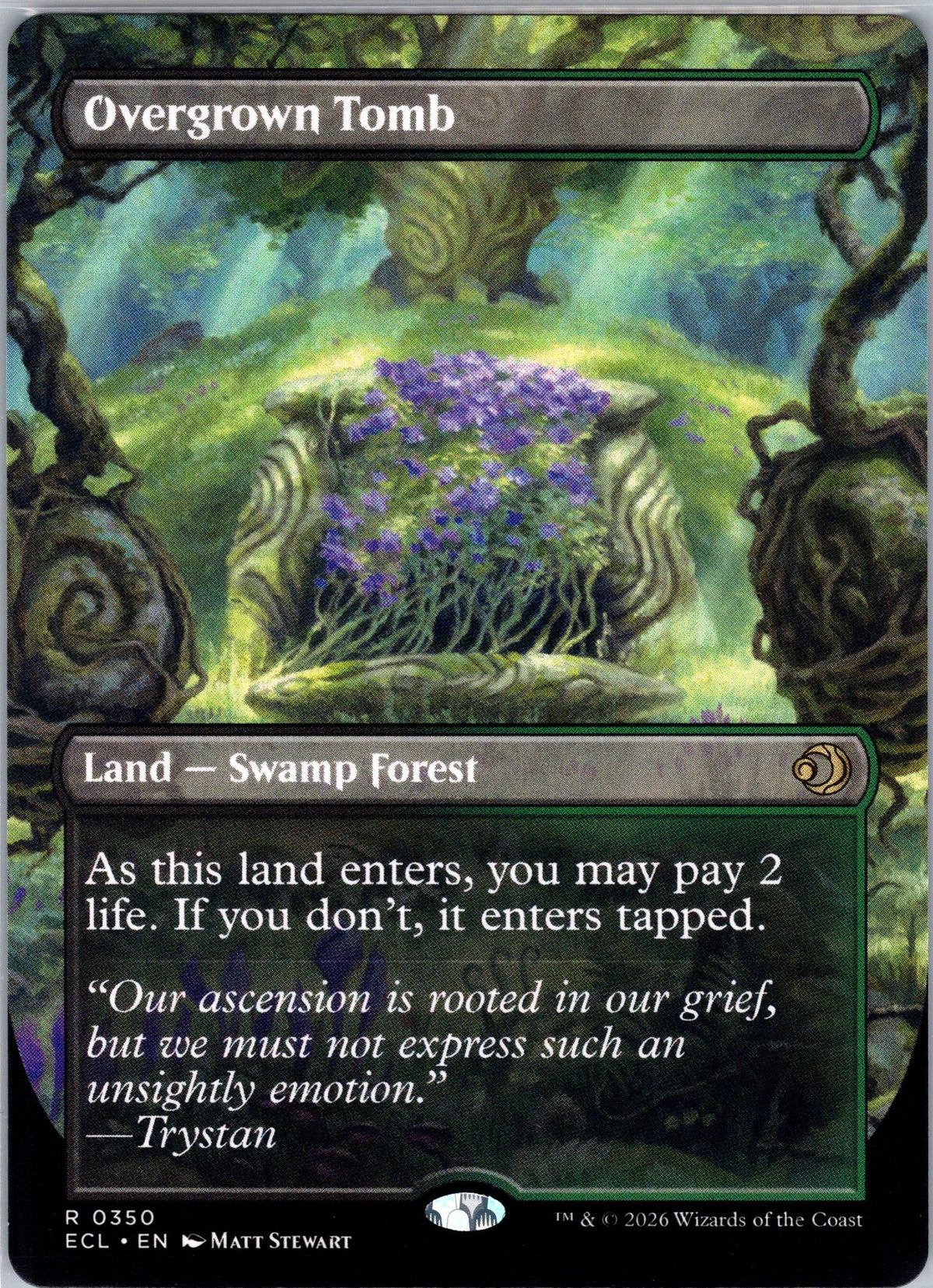 Overgrown Tomb (Borderless)