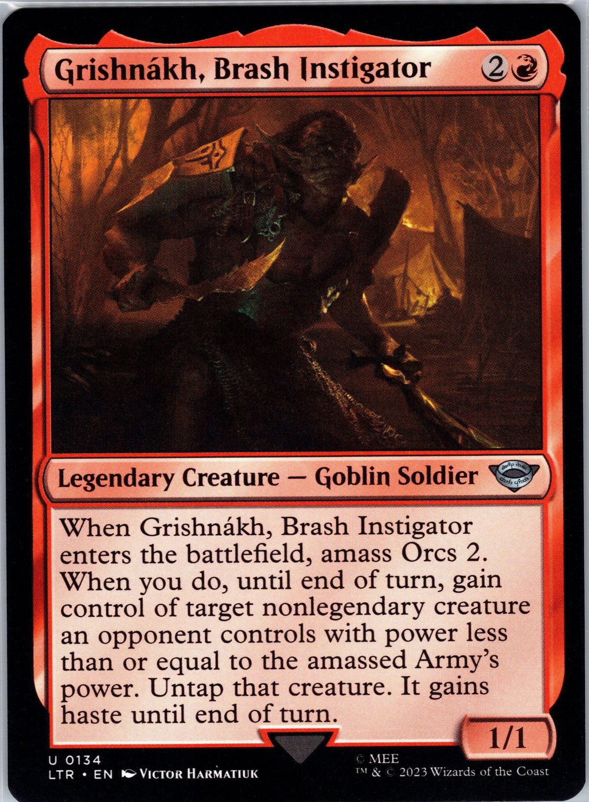 Grishnakh, Brash Instigator