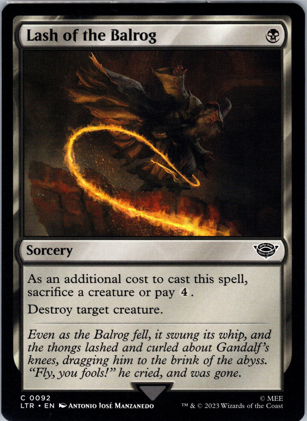 Lash of the Balrog
