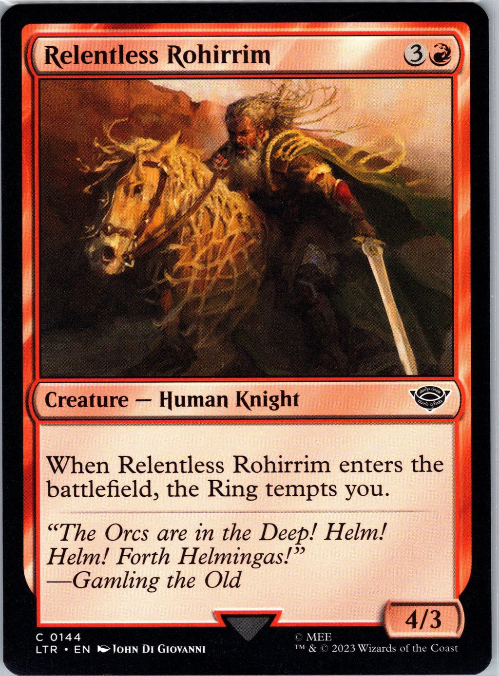 Relentless Rohirrim