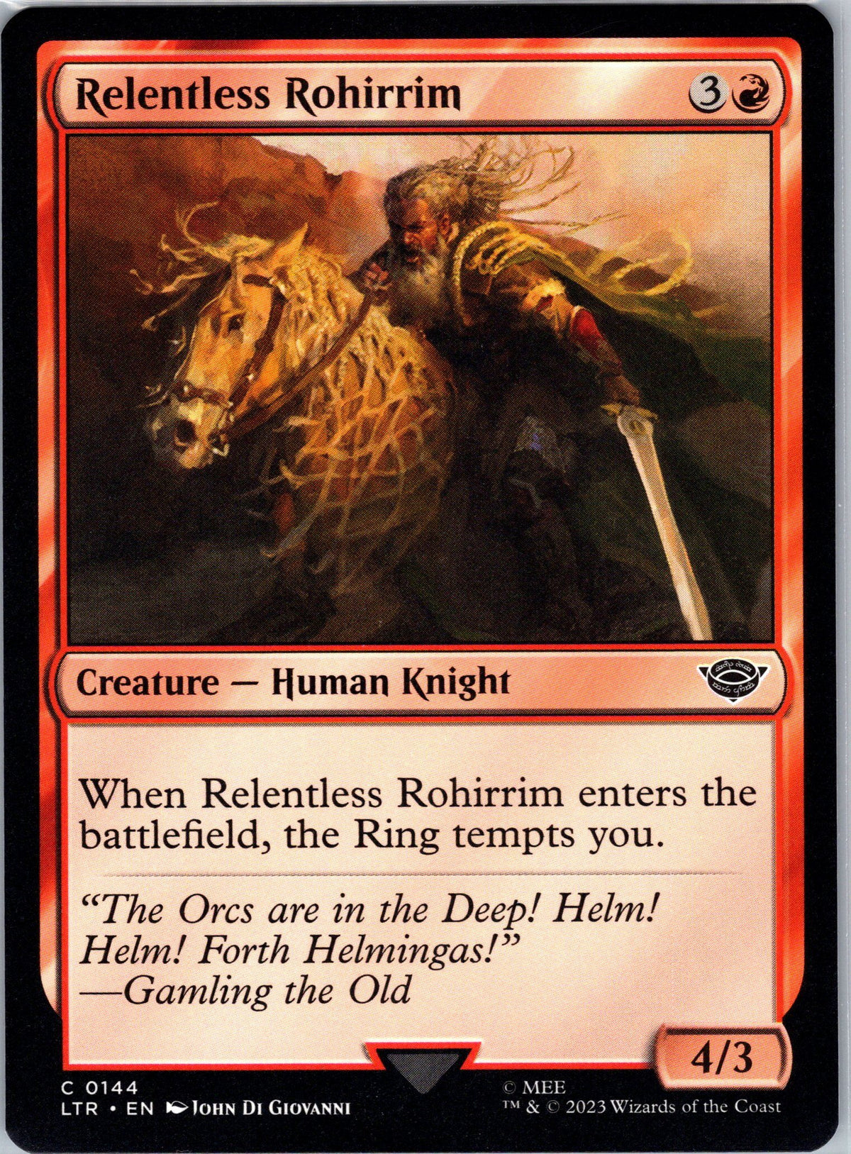 Relentless Rohirrim