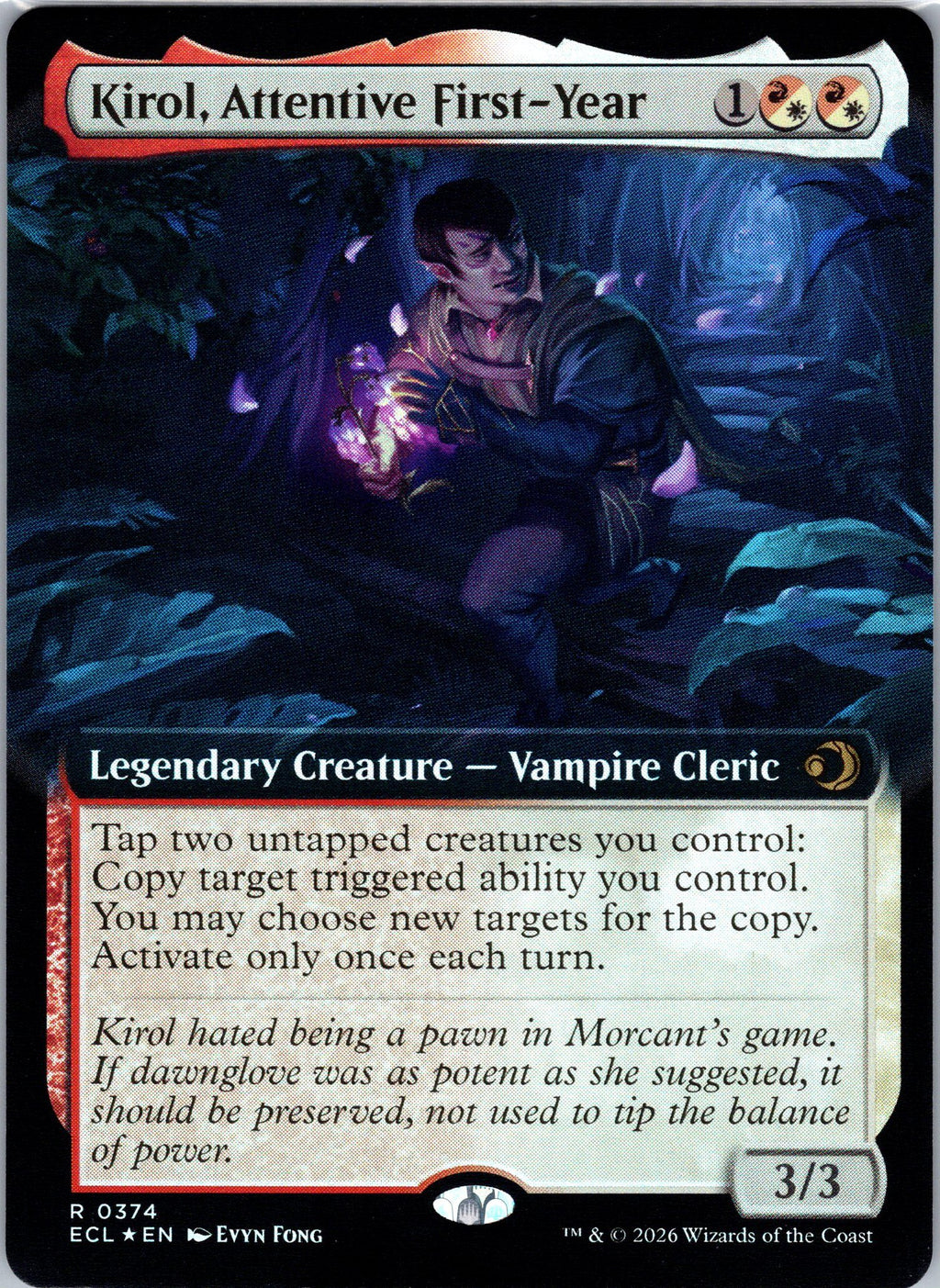Kirol, Attentive First-Year (Extended Art)