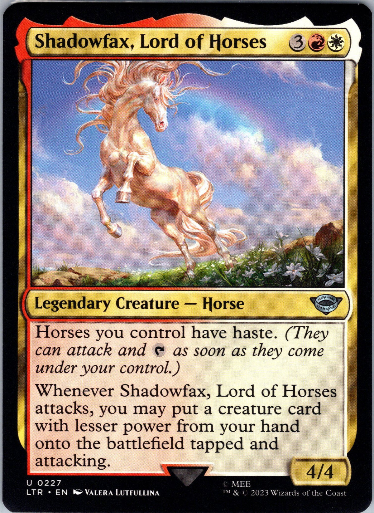 Shadowfax, Lord of Horses